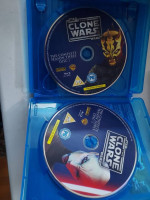 Two Star Wars Animated Series Blue Ray/DVD