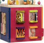B. Zany Zoo Wooden Activity Cube for Kids