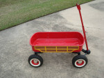 Schwinn quad steer wagon
