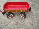 Schwinn quad steer wagon