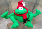 Stuffed Frog Toy