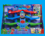 PJ Masks Spiral Die Cast Hot Wheels Car Race Track Playset