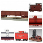 Bachmann Spectrum ON30 Rolling Stock for Mining and Logging