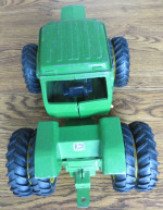 JOHN DEERE FOUR WHEEL DRIVE TOY TRACTOR
