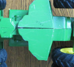 JOHN DEERE FOUR WHEEL DRIVE TOY TRACTOR