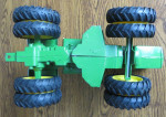 JOHN DEERE FOUR WHEEL DRIVE TOY TRACTOR