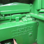 JOHN DEERE FOUR WHEEL DRIVE TOY TRACTOR