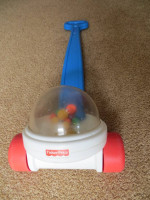 FISHER PRICE Corn Popper Push Toy Model 72011