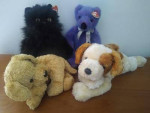 4 TY Classic Collection Plush Animals, each - $10, all four