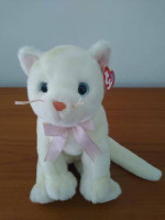 5 Cats & a Dog from TY Plush/Buddies Collection with creased Tag, each
