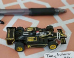 SLOT CAR TOMY AURORA AFX RARA BLACK G PLUS #1 VAVOLINE NGK F-1 INDY