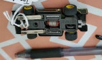 SLOT CAR TOMY AURORA AFX RARA BLACK G PLUS #1 VAVOLINE NGK F-1 INDY