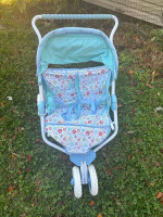 Retired American Girl Doll Bitty Baby Twins Double Stroller