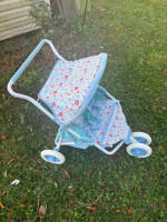 Retired American Girl Doll Bitty Baby Twins Double Stroller