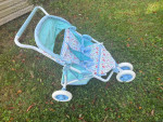 Retired American Girl Doll Bitty Baby Twins Double Stroller