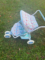 Retired American Girl Doll Bitty Baby Twins Double Stroller