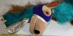 (5) New with tags - Horse Puppets dressed for jousting