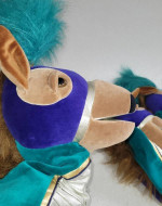 (5) New with tags - Horse Puppets dressed for jousting