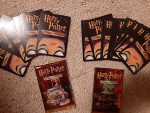 Harry Potter Diagon Alley booster packs of game cards, great condition