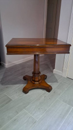 Nice Vintage Entrance Table/Side Table With One Dovetail Drawer