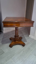 Nice Vintage Entrance Table/Side Table With One Dovetail Drawer