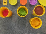 Vintage Hasbro Play-Doh Burger Builder with Twist-a-chip tool