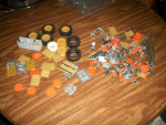 MECCANO ERECTOR SET WITH POWER DRILL AND ACCESSORIES