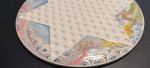 Vintage Amsbury Ceramic Chinese Checkers Dragon Board