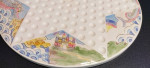 Vintage Amsbury Ceramic Chinese Checkers Dragon Board