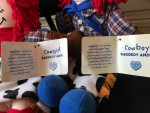 Raggedy Ann and Raggedy Andy cowboy dolls (new with tags)