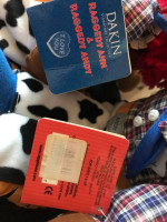 Raggedy Ann and Raggedy Andy cowboy dolls (new with tags)