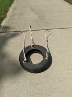 Swing Set Tire Swing w/ Swivel Mounting Plate