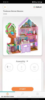 Big doll house kidkraft for sale