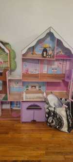 Big doll house kidkraft for sale