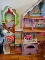 Big doll house kidkraft for sale