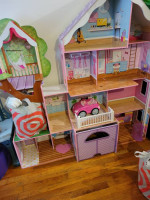 Big doll house kidkraft for sale