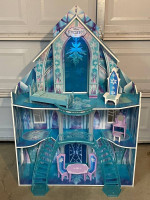 Disney Frozen Snowflake Mansion Ice Castle Doll House