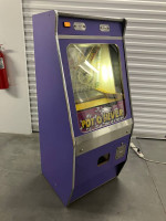 Pot O Silver Quarter Coin Pusher Arcade Game Machine! Works Great! Mon