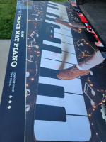 Giant dance mat piano