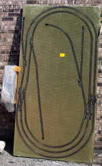 4 x 8' HO train layout