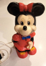 Vintage Disney Minnie Mouse Bedside Night Light