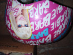 Barbie helmet, knees and elbows protection