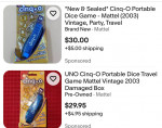 Like NEW Cinq-o Dice Game