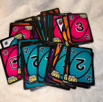 Uno Flip! Card Game - Mattel Games, Double-Sided Cards, 2-10 Players