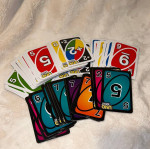 Uno Flip! Card Game - Mattel Games, Double-Sided Cards, 2-10 Players