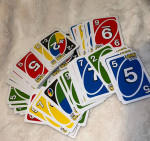 Uno Flip! Card Game - Mattel Games, Double-Sided Cards, 2-10 Players