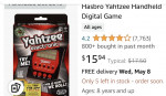 Hasbro Yahtzee Handheld Digital Game