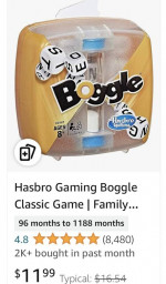 Boggle  By Hasbro