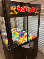 42” Toy Shop Rainbow Crane Claw Machine Arcade Game! Works Great!