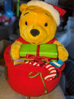 Disney Winnie the Pooh Musical Christmas Plush